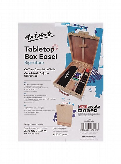 Signature Tabletop Box Easel - Large