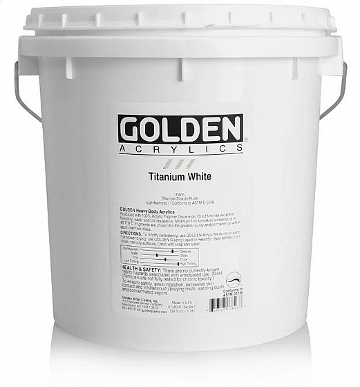 ������� Heavy Body Titanium White 3.78 ���� | GOLDEN