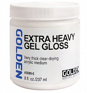 EXTRA HEAVY GEL SEMI GLOSS- מדיום מבריק למחצה לעיבוי צבעים והגברת סמיכות מאסיביים 237 מ"ל | GOLDEN EXTRA HEAVY GEL SEMI GLOSS- מדיום מבריק למחצה לעיבוי צבעים והגברת סמיכות מאסיביים 237 מ"ל | GOLDEN