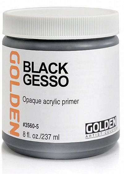 BLACK GESSO- ��� ���� 237 �" | GOLDEN