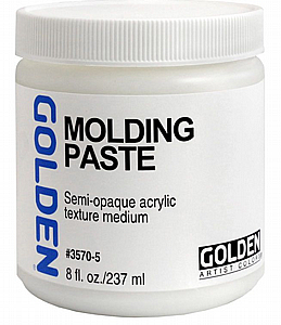 MOLDING PASTE- משחת עיצוב - גדלים לבחירה | GOLDEN MOLDING PASTE- משחת עיצוב - גדלים לבחירה | GOLDEN