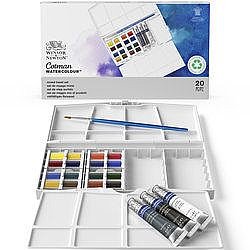 �� ���� ��� COTMAN ������ 16 ������ + 3 ������ + ����� | WINSOR & NEWTON