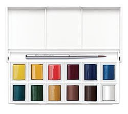 �� ���� ��� COTMAN ������ 16 ������ + ����� ���� | WINSOR & NEWTON