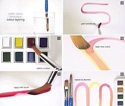 �� ���� ��� ������ COTMAN 12 ������ + ����� | WINSOR & NEWTON
