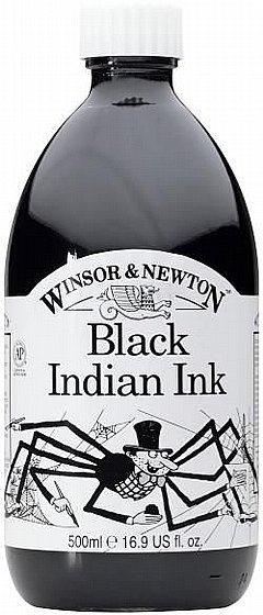 ��� ����� BLACK INDIAN 500 �"� | WINSOR & NEWTON