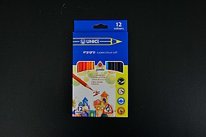 סט עפרון צבעוני ג'מבו 12 גוונים סט עפרון צבעוני ג'מבו 12 גוונים