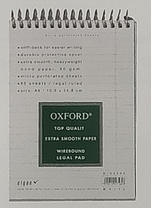 ���� ����� ��� A6 OXFORD