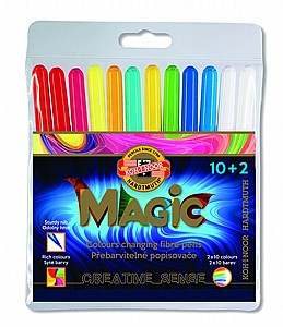 סט טוש מג'יק 12 יח' סט טוש מג'יק 12 יח'