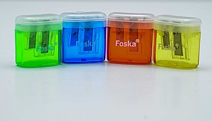 מחדד מיכל כפול FOSKA מחדד מיכל כפול FOSKA