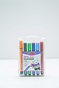 סט טוש ג'מבו אורטופדי 12 גוונים סט טוש ג'מבו אורטופדי 12 גוונים