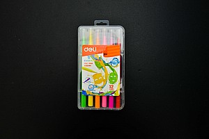 סט טוש מכחול 12 גוונים סט טוש מכחול 12 גוונים