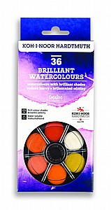 סט 36 צבעי מים עגול סט 36 צבעי מים עגול