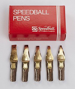 סט ציפורני קליגרפיה סדרת C לשמאליים | SPEEDBALL סט ציפורני קליגרפיה סדרת C לשמאליים | SPEEDBALL