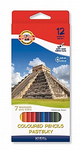 עפרונות צבעוניים 12 יח' פלאי עולם עפרונות צבעוניים 12 יח' פלאי עולם