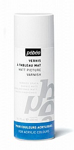 ספריי ורניש מט לאקריליק 400 מ"ל | PEBEO ספריי ורניש מט לאקריליק 400 מ"ל | PEBEO