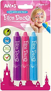 סט 3 עפרונות איפור | AMOS סט 3 עפרונות איפור | AMOS