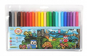 סט טוש דק 24 יח' סט טוש דק 24 יח'