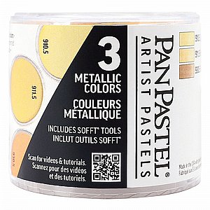 סט 3 צבעים מטאליים | PANPASTEL סט 3 צבעים מטאליים | PANPASTEL