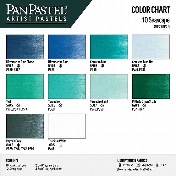 �� 10 ����� SEASCAPE | PANPASTEL
