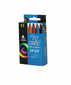 גירי שעווה עבים 12 יח' גירי שעווה עבים 12 יח'