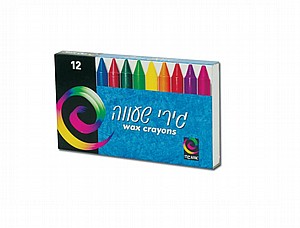 גירי שעווה עבים בשרוול 12 יח' גירי שעווה עבים בשרוול 12 יח'