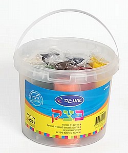בצק בדלי 8 צבעים 220 גר' בצק בדלי 8 צבעים 220 גר'