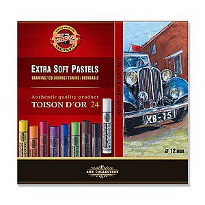 סט 24 יח` EXTRA SOFT PASTEL עגול סט 24 יח` EXTRA SOFT PASTEL עגול