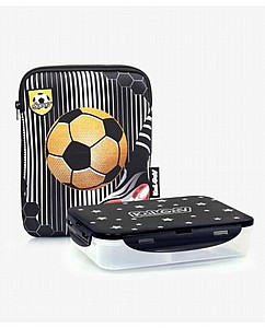 שחור SOCCER GAME תיק אוכל שחור SOCCER GAME תיק אוכל