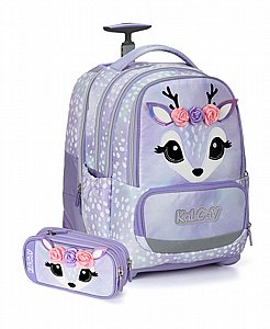 קלמר + Itrolly Unicorn לילך | קל גב קלמר + Itrolly Unicorn לילך | קל גב