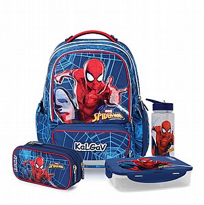 סט T.Schoolbag spiderman כחול | קל גב סט T.Schoolbag spiderman כחול | קל גב