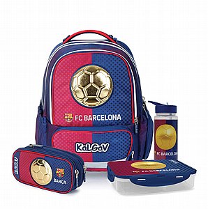 סט T.Schoolbag FCB כחול\אדום | קל גב סט T.Schoolbag FCB כחול\אדום | קל גב
