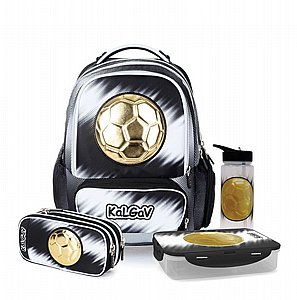 סט SCHOOLBAG SOCCER BALL שחור\לבן | קל גב סט SCHOOLBAG SOCCER BALL שחור\לבן | קל גב