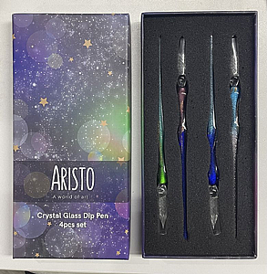 סט 4 ציפורני זכוכית | ARISTO סט 4 ציפורני זכוכית | ARISTO