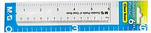 סרגל שקוף 15 ס"מ FOSKA סרגל שקוף 15 ס"מ FOSKA