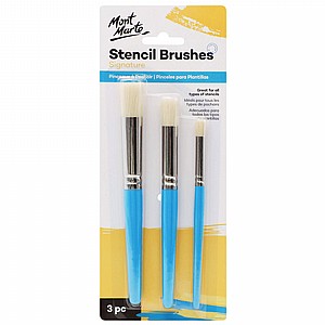 סט 3 מברשות סטנסיל | MONT MARTE סט 3 מברשות סטנסיל | MONT MARTE
