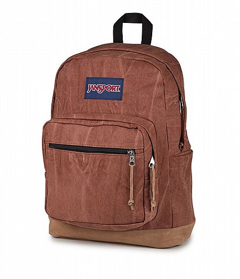 ��� Right Pack Expression ���� JANSPORT | Aged Canvas Brn