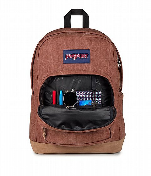 ��� Right Pack Expression ���� JANSPORT | Aged Canvas Brn