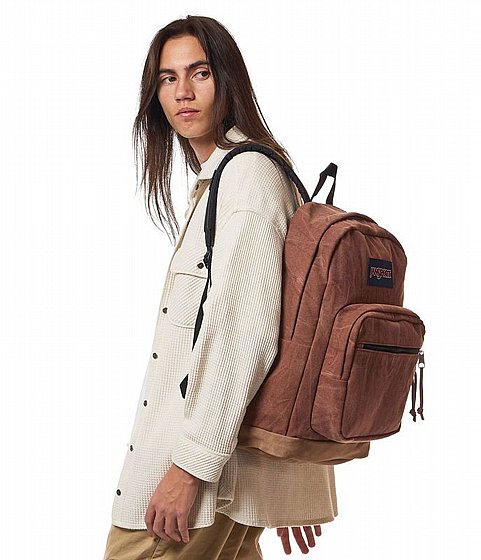 ��� Right Pack Expression ���� JANSPORT | Aged Canvas Brn