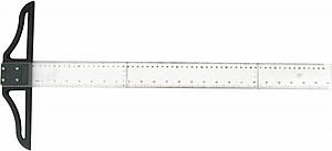 סרגל T אקריל 80 ס"מ עם שנתות | HIGH LINE סרגל T אקריל 80 ס"מ עם שנתות | HIGH LINE