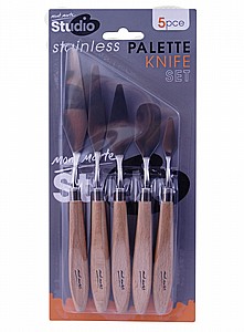 סט סכיני ציור בגדלים שונים 5 יח' סט סכיני ציור בגדלים שונים 5 יח'