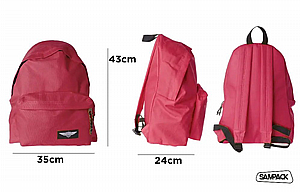 תיק גב גדול אדום | MP תיק גב גדול אדום | MP