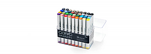 סט BASIC טושים דו צדדים 36 יחידות | COPIC סט BASIC טושים דו צדדים 36 יחידות | COPIC