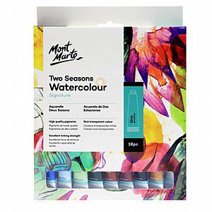 סט צבעי מים 18 יח' 12 מ"ל | MONT MARTE סט צבעי מים 18 יח' 12 מ"ל | MONT MARTE