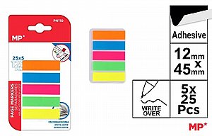 דגלונים 12/45 מ"מ 5 גוונים | MP דגלונים 12/45 מ"מ 5 גוונים | MP