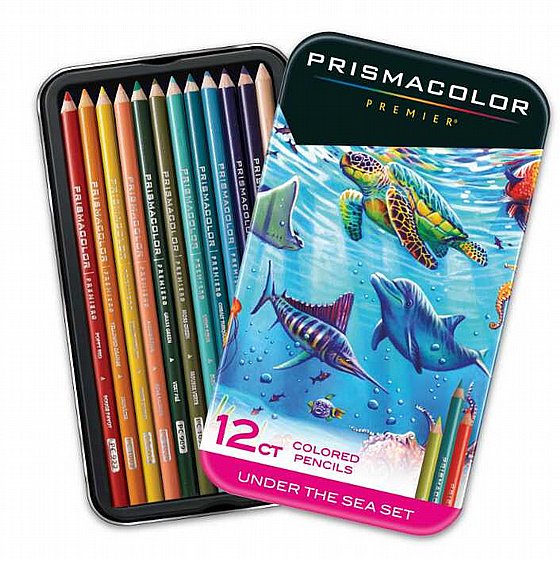  PRISMACOLOR PREMIER UNDER THE SEA �� ������� 12 ������ | PRISMACOLOR