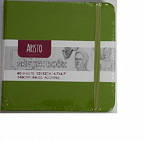 בלוק כריכה קשה 12*12 ARISTO ירוק בלוק כריכה קשה 12*12 ARISTO ירוק